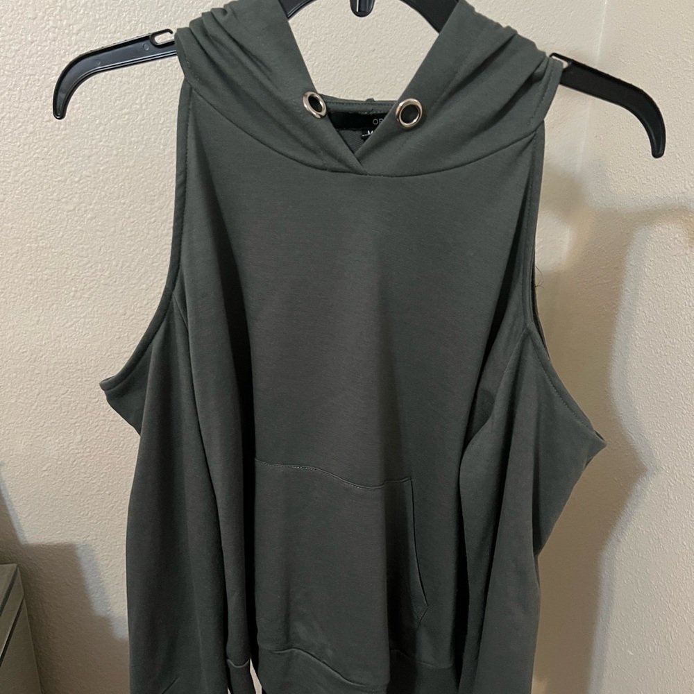 Green Hoodie Sweatshirt